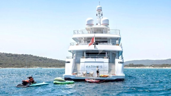 View of Aft with Water Toys