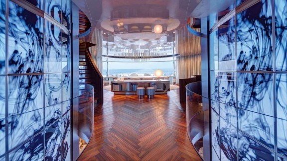 Corridor and formal dining area