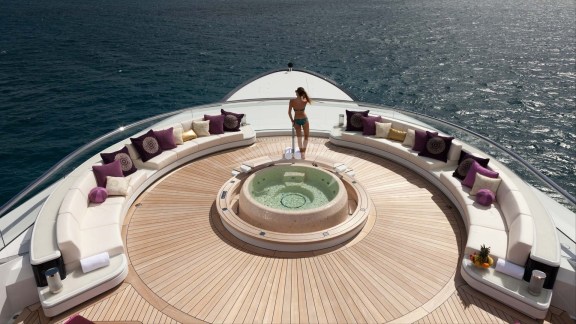 Sundeck and Jacuzzi