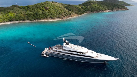 At anchor side profile