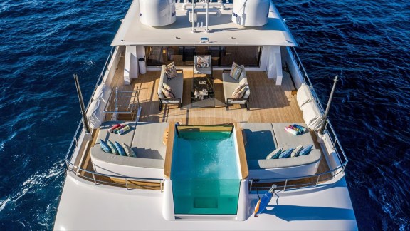 Aerial View of Swimming Pool