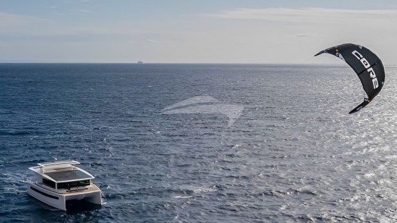 4 Silent 80 Catamaran Towing Kite System