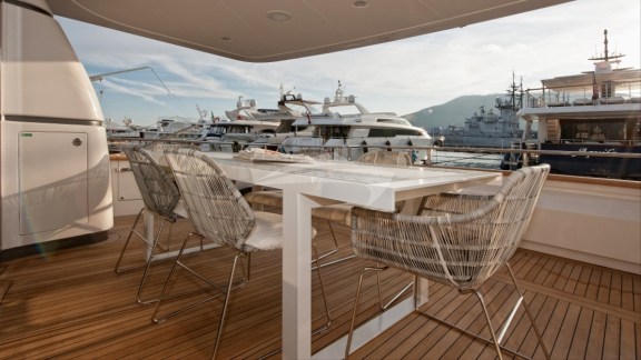 Aft deck