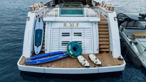 Swim Platform and Water Toys