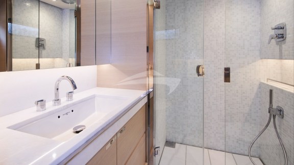 Forward Port Stateroom Bathroom