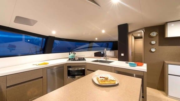 Large galey with seaview