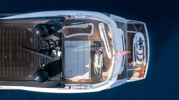 Aerial View of Flybridge