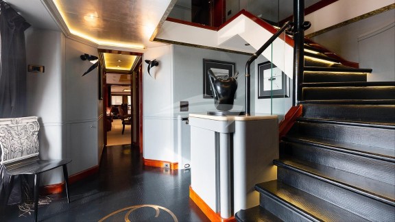 Stairway and corridor