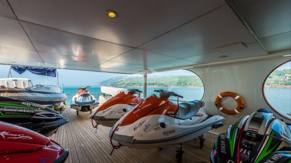 Jet skis and wave runners