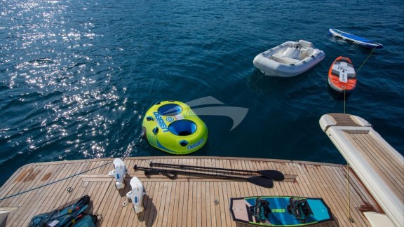 Swim Platform with Water Toys
