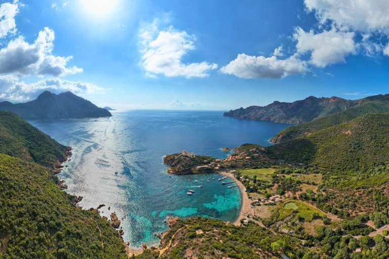 6-Day Corsica Yacht Charter Itinerary from Ajaccio to Bonifacio