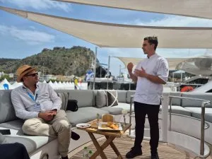 Mo and Chef Nikos