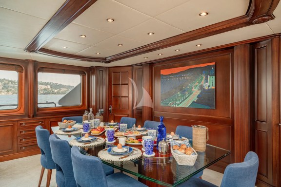 Breakfast on board