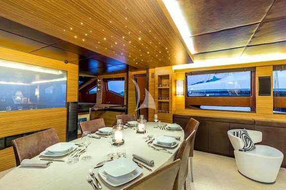 Indoor dining table