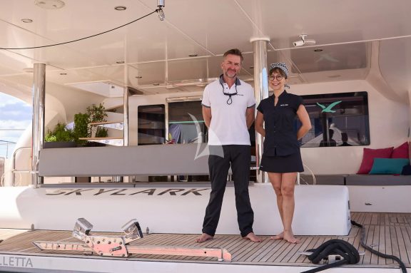 Captain Jez & Chef Caro