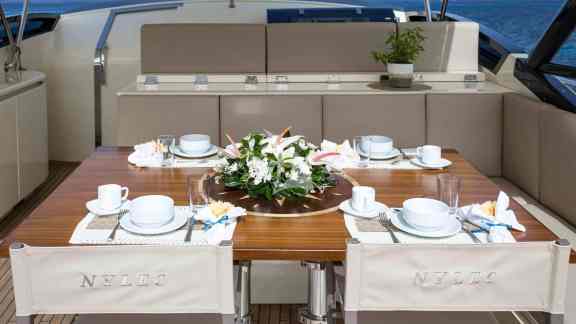 Fly Bridge Forward Table