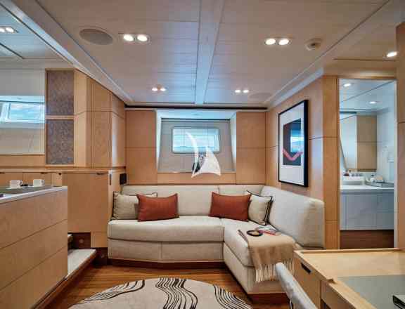 Master Cabin Lounge Area