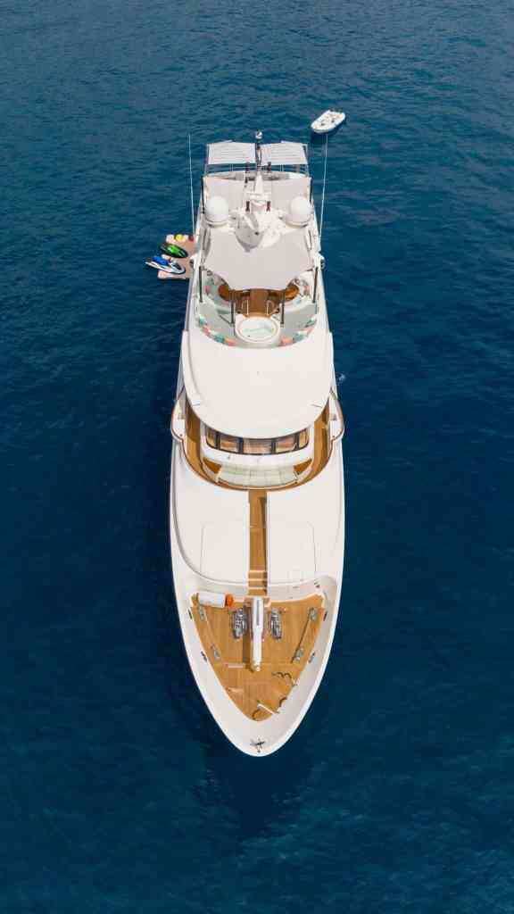 Forward aerial view