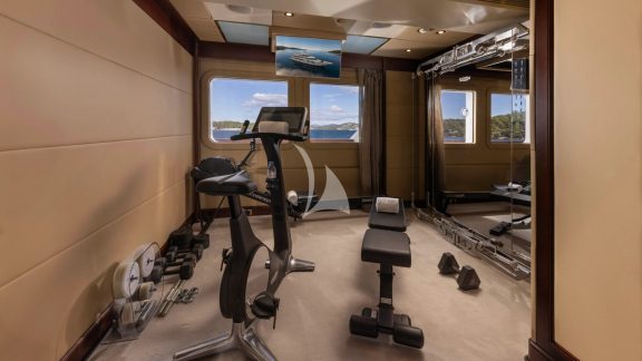 Bridge deck gym