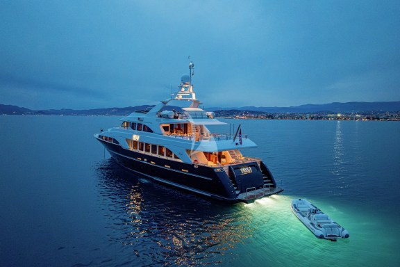At anchor