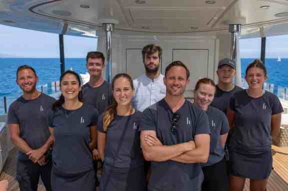 Captain Lars and his crew