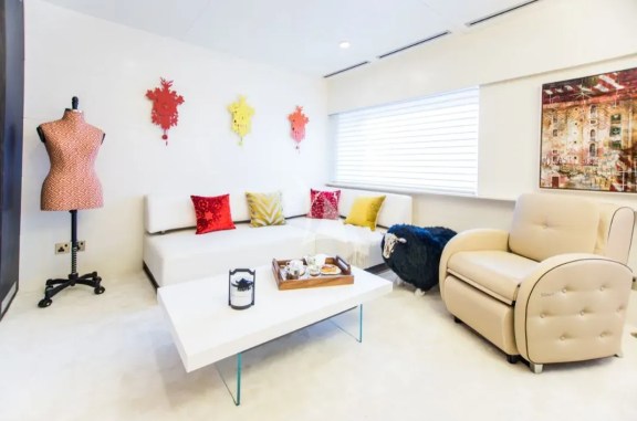 VIP Orange cabin