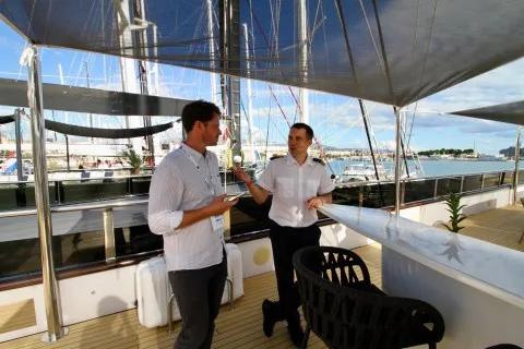 Klara Jakobsen's photo from the onboard visit