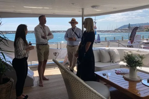 Klara Jakobsen's photo from the onboard visit