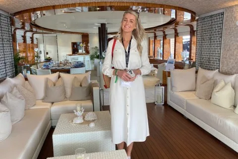 Klara Jakobsen's photo from the onboard visit