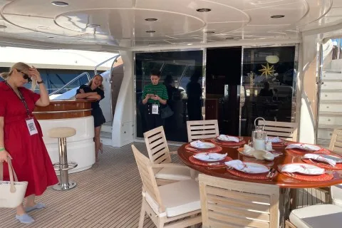 Klara Jakobsen's photo from the onboard visit