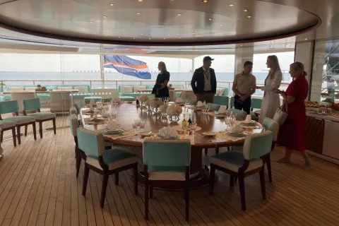 Klara Jakobsen's photo from the onboard visit