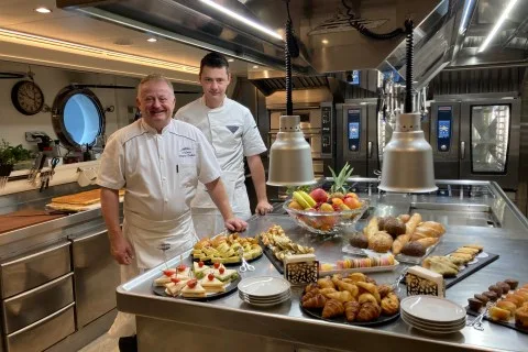 Klara Jakobsen's photo from the onboard visit