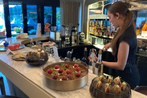 Klara Jakobsen's photo from the onboard visit