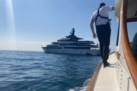 Klara Jakobsen's photo from the onboard visit