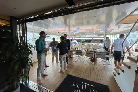 Klara Jakobsen's photo from the onboard visit