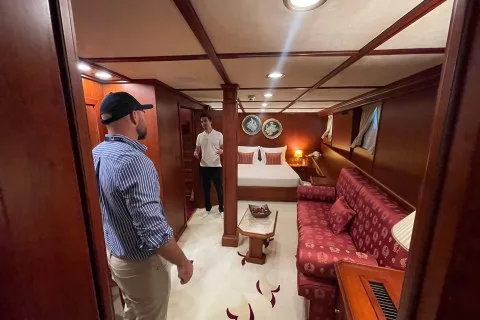 Klara Jakobsen's photo from the onboard visit