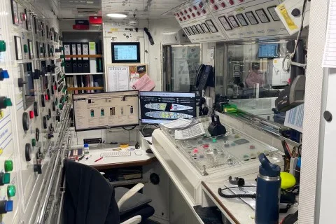 Klara Jakobsen's photo from the onboard visit