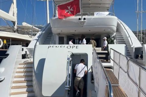 Klara Jakobsen's photo from the onboard visit