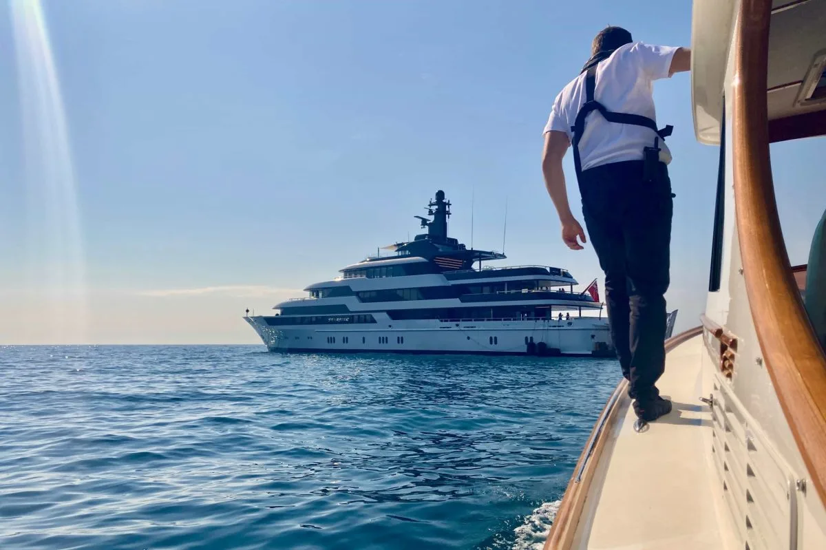 Instagram yacht charter reel
