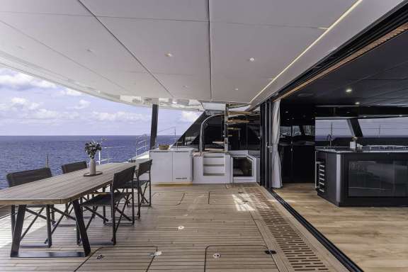 Aft deck