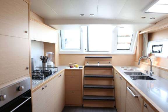Spacious galley