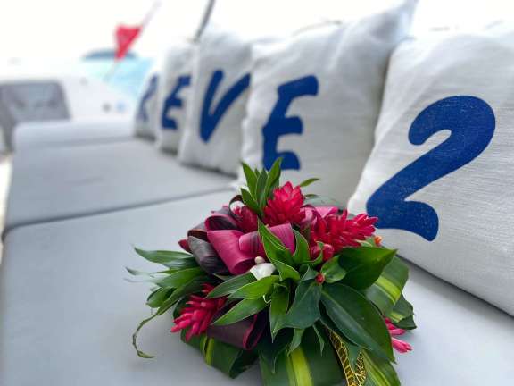 Cockpit floral decoration