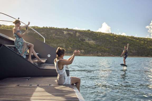 La Gatta - Aft Deck Dining