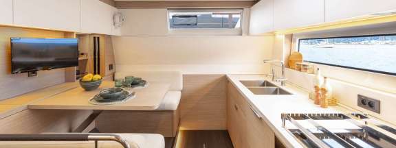 Lagoon 60 - Galley & Crew mess