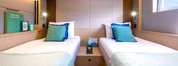 Lagoon 60 - Guest cabin
