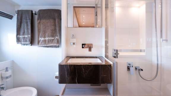 VIP cabin bathroom