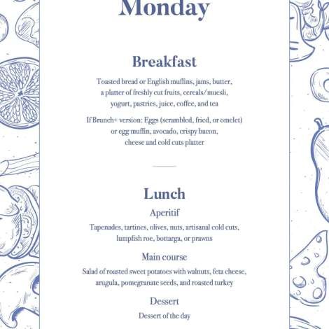 Food onboard Armonee # 2