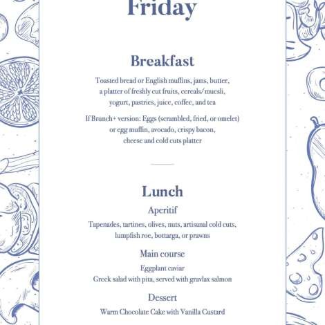 Food onboard Armonee # 6