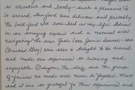 Review img # 2 of the yacht Halcyon