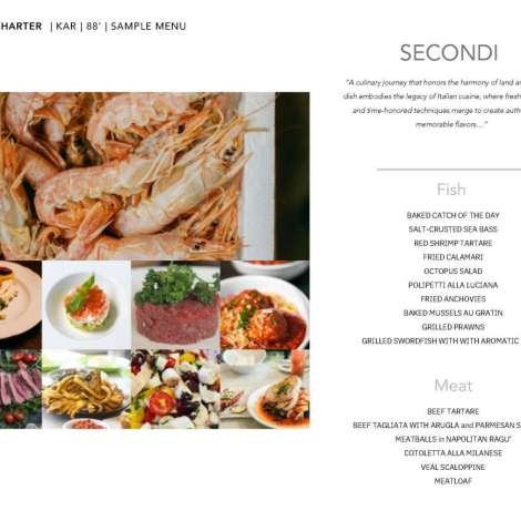 Food onboard KAR # 5